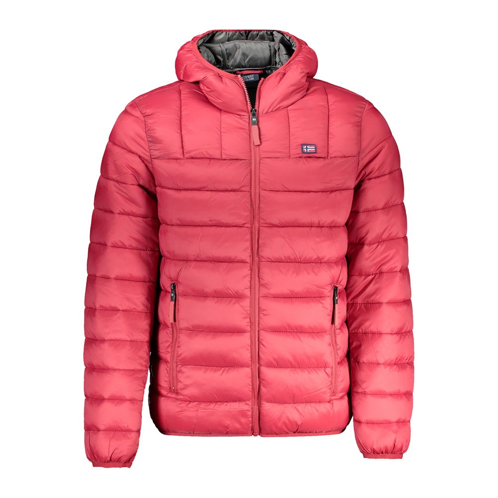 Norway 1963 Red Polyamide Men Jacket